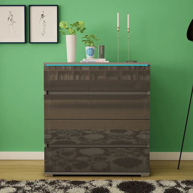 Commode moderne laquée