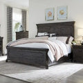 Bellamy Traditional Peppercorn Panel Bed