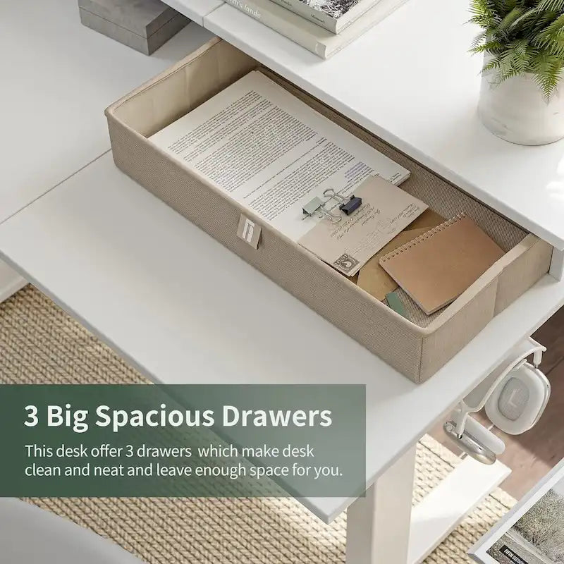 Marron et noir/Bois/Bureau assis-debout/Bureaux