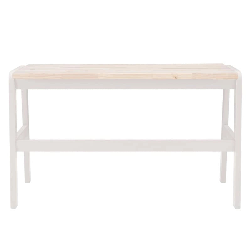 Bureau avec plateau en bois naturel