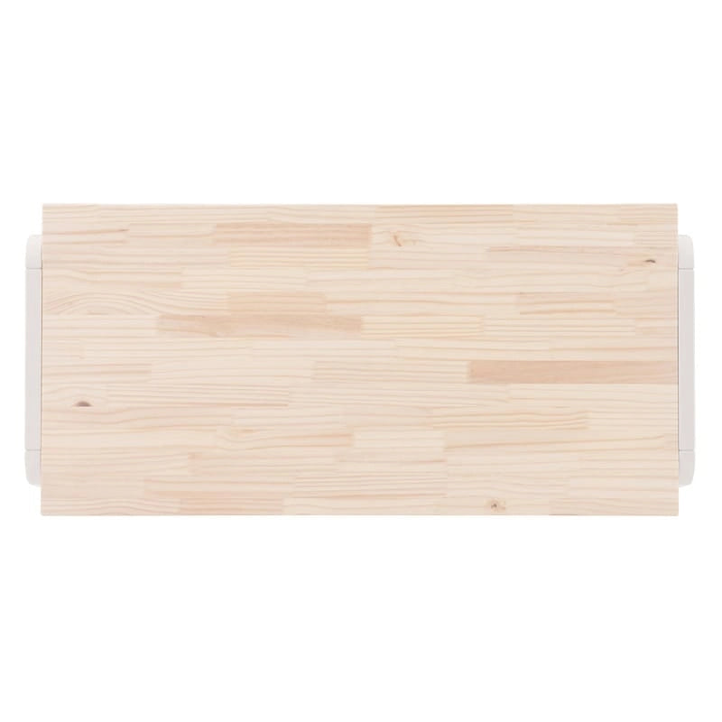 Bureau avec plateau en bois naturel
