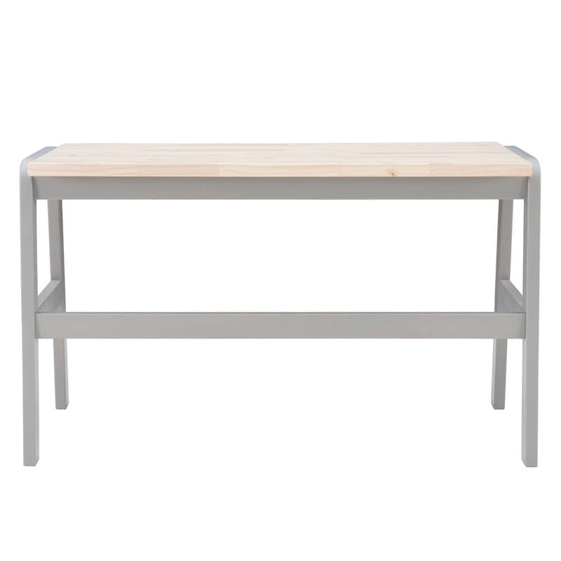 Bureau avec plateau en bois naturel