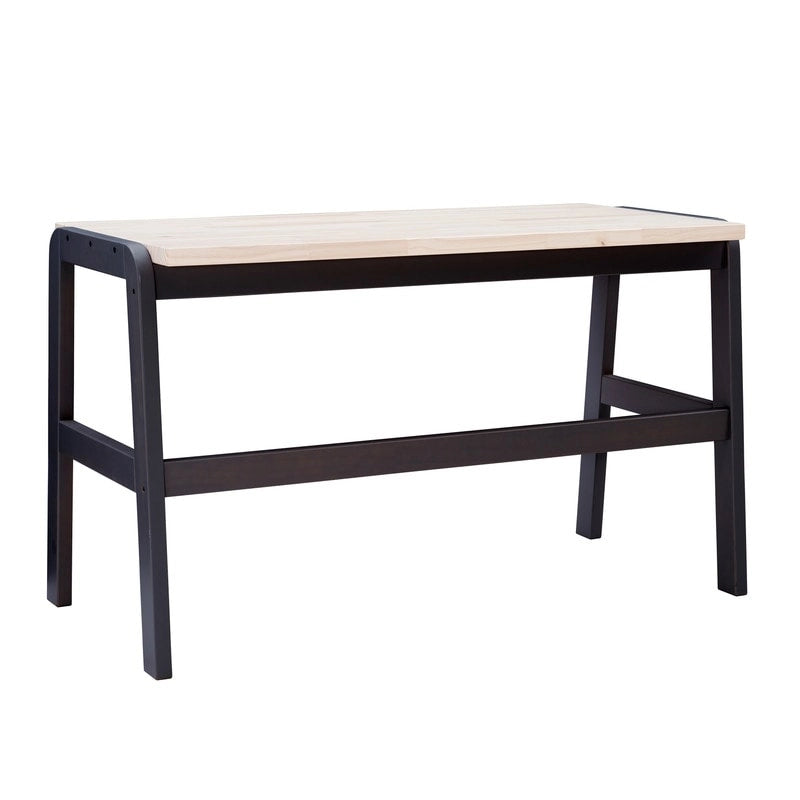Bureau avec plateau en bois naturel
