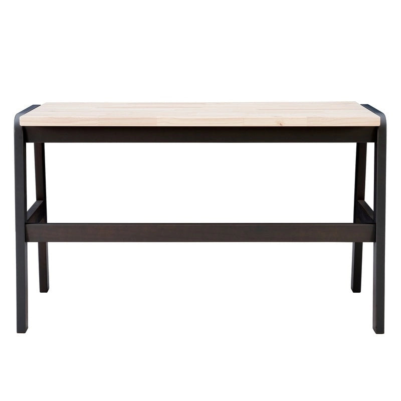Bureau avec plateau en bois naturel