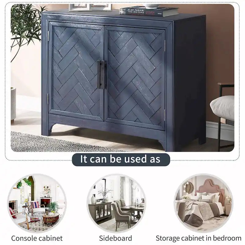 Meuble de rangement / Console de canapé avec double console