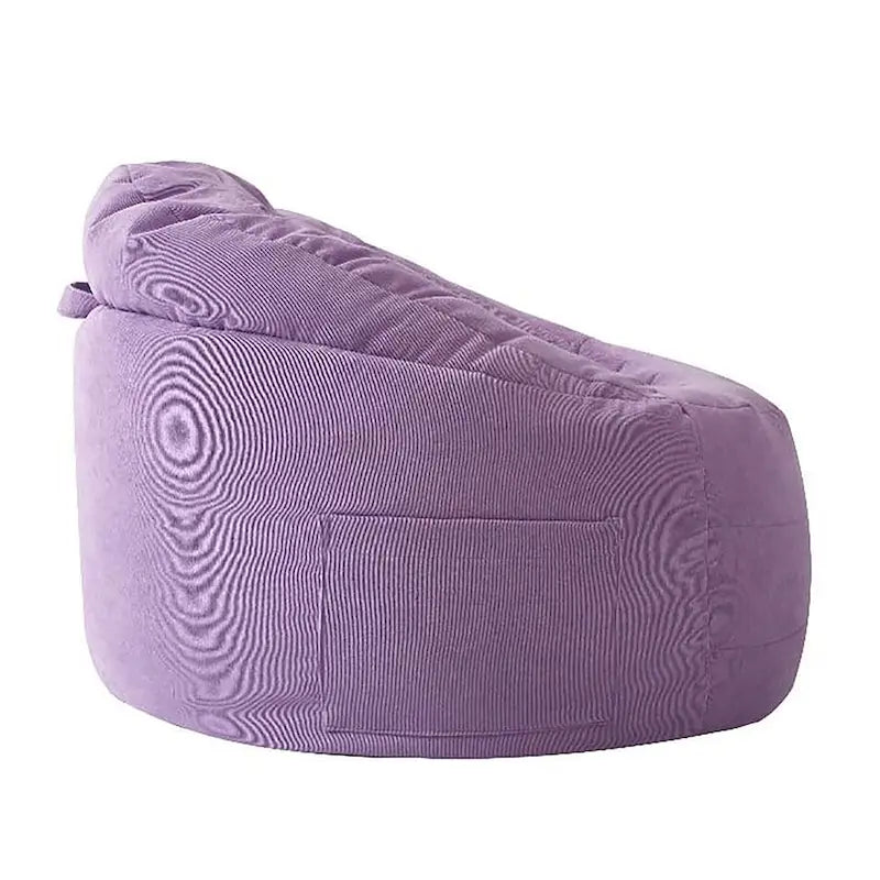 Pouf en velours côtelé Urban Lifestyle
